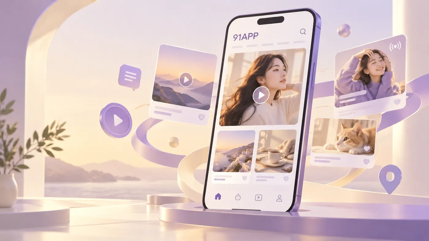 91APP 内容导览封面